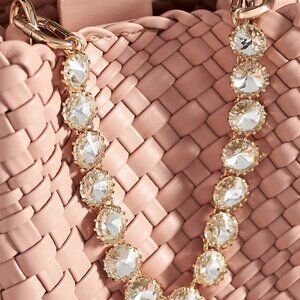 Anthropologie Crystal Chain Bag Charm